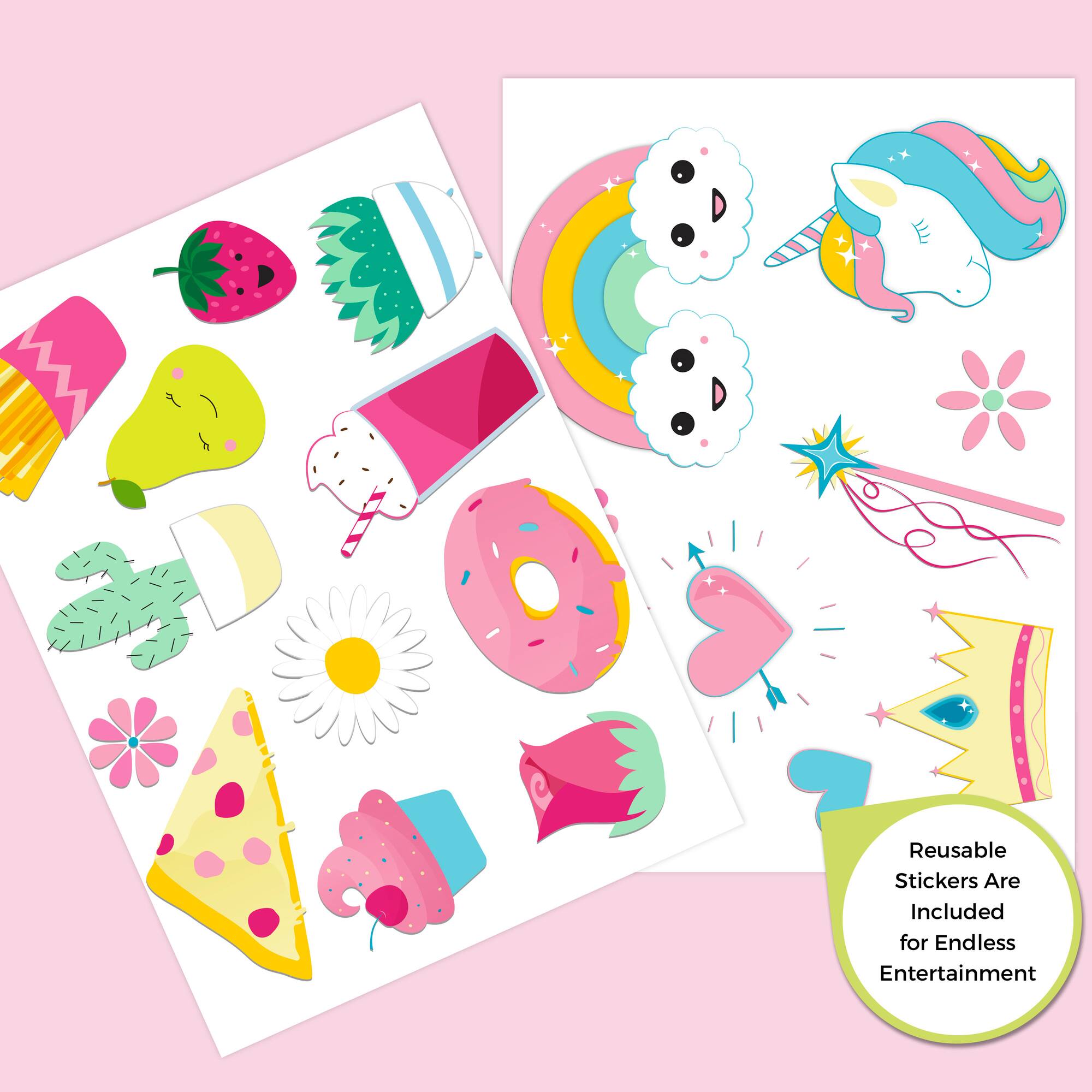 Design and Store Pink 6 Bin Toy Organizer